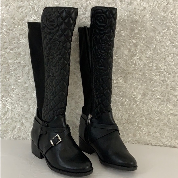 Vince Camuto Other - Vince Camuto black heeled boots toddler 12 NWT
